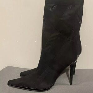 Jeffrey Campbell  Black Stiletto Women's Boots Size 9.5